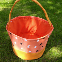 Sublimation Citrouille Trick Or Treat Tote Bags Pâques Vacances Décor Halloween Bonbons Panier Goodie Sacs Pour Bonbons