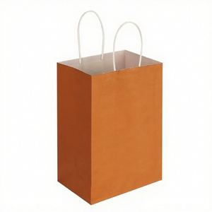 Bolsas de Papel Kraft Ecológicas KM de 16*8*22 cm, Reciclables y Compostables - Product Image 4
