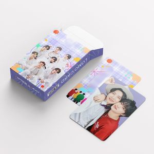 Set de 92 Tarjetas Fotográficas LOMO de Kpop Bangtan Boys con JIMIN <span class=keywords><strong>JUNGKOOK</strong></span> V JIN SUGA RM <span class=keywords><strong>J</strong></span>-<span class=keywords><strong>HOPE</strong></span>, Pegatinas de Papel para Regalos de Fans - Product Image 4