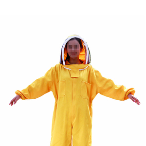 New Professional Beekeeping <b>Suit</b> for <b>Bee</b> Keeper Yellow Orange Red Cotton Protective Anti-<b>Bee</b> Equipment - Product Image 5