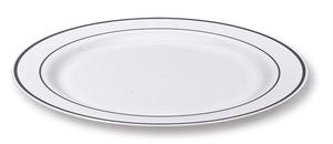 <span class=keywords><strong>100</strong></span> Pack 7.5 pouces personnalisé mariage jetable en <span class=keywords><strong>plastique</strong></span> or rose jante assiette fête mariage ensemble <span class=keywords><strong>de</strong></span> vaisselle - Product Image 5