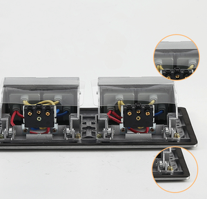 <span class=keywords><strong>Prise</strong></span> de courant en alliage d'aluminium Standard Quick/Slow Pop USB Phone <span class=keywords><strong>Internet</strong></span> Sockets 2 Way Electrical Switches IP66 Level 16A Rated - Product Image 5