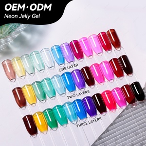 JTING - Colección de Esmaltes de Gel de Neón de 12 Colores con Efecto Único para Arte de Uñas, Compatible con ODM, Marca Privada Gratuita, Personalización y Muestras - Product Image 1