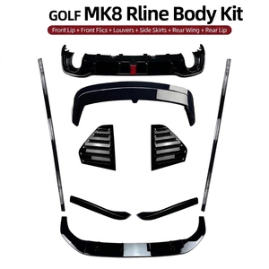 Kit de Carrocería de Alta Calidad en Plástico ABS, Alerón Delantero, Faldones Laterales, Alerón Trasero, Modificación para Volkswagen <span class=keywords><strong>Golf</strong></span> MK8 2020+ - Product Image 1