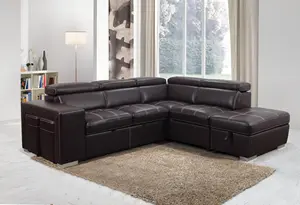Современный угловой диван-кровать Positano 3 новейшего дизайна с хранилищем