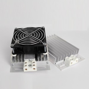 Plaque chauffante en alliage d'aluminium DJR-F/DJR NOXT Northcote 100W en stock avec ventilateur pour boîtier de distribution, chauffage à panneau plat, température constante E431 - Product Image 1