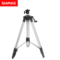 Trépied de niveau laser SIAMAS 1,2 m, support en aluminium 1,5 m pour utilisation de niveau automatique, support professionnel 1,8 m avec tête rotative