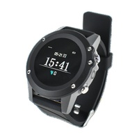 Montre GPS LoRa avec moniteur de fréquence cardiaque pour les soins de santé des personnes âgées