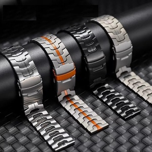 22mm para Fenix6/5/Plus para <span class=keywords><strong>Garmin</strong></span> Huawei Xiaomi <span class=keywords><strong>correa</strong></span> de aleación de <span class=keywords><strong>titanio</strong></span> <span class=keywords><strong>correa</strong></span> de reloj de ajuste rápido - Product Image 2