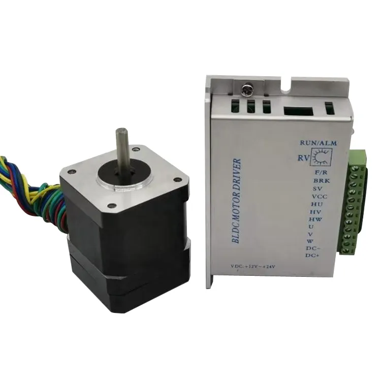 High speed and low price bldc motor kit 24V 3000rpm 42BL50 1hp brushless dc motor with controller and driver