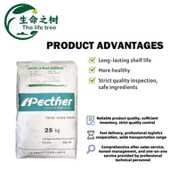 Prix direct fabricant : Pectine en poudre naturelle jaunâtre, épaississant alimentaire, 25 kg, stabilisateur de qualité alimentaire
