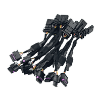 Lampu kabut belakang LED V2 KIT Harness kabel UPGRADE untuk MODEL TE'SLA 2021-2024