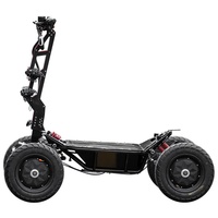 Vente directe usine – Trottinette électrique pliable brevetée, 4 roues motrices, multifonctionnelle, haute puissance 2500W, vitesse maximale 60km/h, batterie lithium