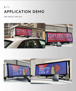 Écran LED de voiture P3 étanche avec garantie de 3 ans, écran tactile double face certifié CE/ pour les concessionnaires automobiles, les centres commerciaux et l'enseignement - Product Image 3