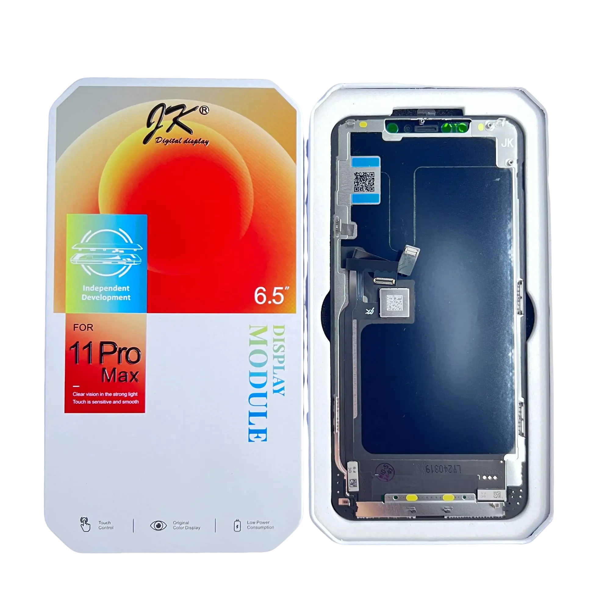 แผงหน้าจอสัมผัสโทรศัพท์คุณภาพสูงสําหรับ Iphone 11 Pro Max จอแสดงผล LCD ดั้งเดิม