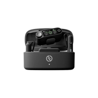 Microphone Lavalier Sans Fil Hollyland Lark Max 2 Ultimate Combo Version avec Réduction de Bruit pour Vlog, Diffusion en Direct et Interview