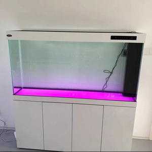 Acquario Alto da 200 300 Galloni per Acquacoltura con Filtro Sistema di Acquaponica per Interni in Vetro Ultra Trasparente Decorazioni per Soggiorno - Product Image 5