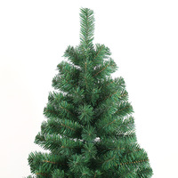 Sapin de Noël artificiel HLC entièrement en PVC, 30/40/50/60 cm, branches pré-attachées, avec support trépied en fer renforcé pour la maison