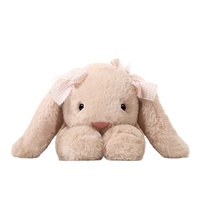 Peluche lapin Jimny mignonne, super douce, rembourrée en coton PP, poupée à câliner pour dormir, 31cm-50cm, cadeau d'anniversaire