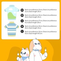 Vêtements pour animaux de compagnie mignon nuage blanc double face chiot chaton manteaux pull pour petits chiens moyens chats tenue d'hiver chaude