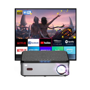 RIGAL P1 700ANSI Native 1080P Vidéo TV Projecteur 4K LCD LED Portable Projecteurs WIFI Proyector pour Miroir Écran Home Cinéma - Product Image 1