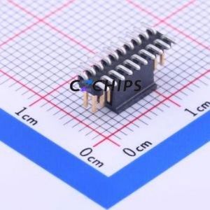 20021121-00020C4LF Pin Header SMD,P=1.27mm Connector ( Pin Structure: 2x10P )( Pitch: 1.27mm )( Row Spacing: 1.27mm ) - Product Image 2