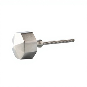 Tirador de Cajón Octogonal de Acero Inoxidable, Diseño Minimalista, Herraje Duradero para Muebles, para Uso en Armarios de Almacenamiento - Product Image 1