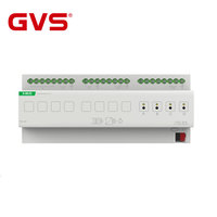 Dernier modèle d'actionneur multifonction GVS KNX/EIB à 3, 4, 8, 16, 24 canaux, 6A, 10A pour système d'automatisation de la maison intelligente