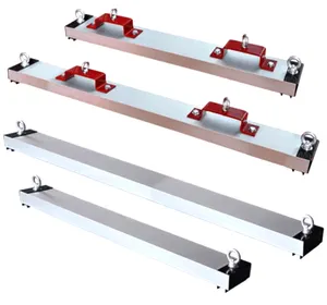 Barredora de herramientas magnéticas de alta resistencia, barredora montada en carretilla elevadora, barredora magnética Manual
