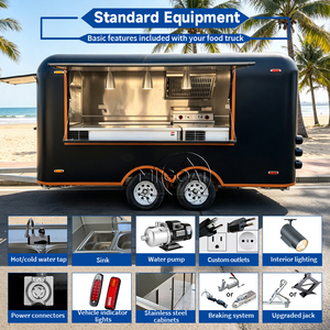 Nouveau design de camion de restauration BBQ, chariot à pizza, burgers, glaces, café, fabrication sur mesure de food-truck à vendre aux États-<span class=keywords><strong>Unis</strong></span>, nourriture turque - Product Image 5