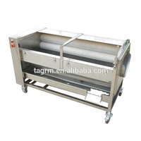 Machines de traitement du manioc bon marché Tapioca Manioc dissolvant de peau Manioc lavage tranchage éplucheur Machine au Nigeria