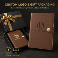 Carnet de notes en cuir PU avec logo personnalisé OEM, gaufré, format B5, 120 feuilles, couverture rigide, agenda quotidien pour cadeau d'entreprise