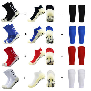 Chaussettes <span class=keywords><strong>de</strong></span> football à grip pour adultes et manchons <span class=keywords><strong>de</strong></span> football, ensemble <span class=keywords><strong>de</strong></span> chaussettes <span class=keywords><strong>de</strong></span> sport montantes pour le football - Product Image 1