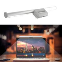 Lampe suspendue moderne pour écran d'ordinateur à LED Abat-jour blanc Barre d'écran alimentée par USB Protection des yeux pour le bureau et le salon