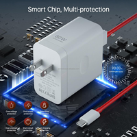 Pour OnePlus SuperVooc chargeur 80W Usb chargeur rapide bloc adaptateur secteur avec câble Usb pour OnePlus 13R 9 Pro 10T 10R 8T 8 7T