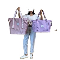 Sac polochon d'affaires en polyester oxford à la mode avec poignées Voyage à main pour hommes et femmes pour le travail et les loisirs Sac à provisions