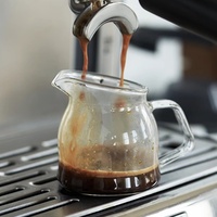 Lelyi gelas kaca Mini kreatif, peralatan Minum Kopi/susu penampilan tinggi
