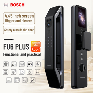 Buch fu6בתוספת דלת חכמה מנעול 3D פנים זיהוי טביעת אצבע סיסמא עין חתול גדול מסך wifi אנטי גניבה ענן - Product Image 1