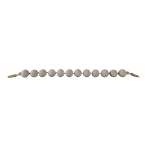 Filo di perle rotonde, perle Ecomix intagliate, nappe in pelle per decorazioni di mensole, tavolini da caffè e bagni - Product Image 3