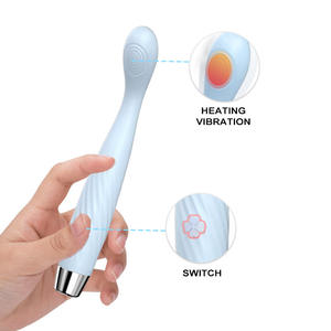Adult Sex Produkte Heiz funktion G-Punkt <span class=keywords><strong>Vibrator</strong></span> 100% wasserdicht Masturbation Stimulus AV Massage Stick - Product Image 4