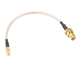 Câble <span class=keywords><strong>coaxial</strong></span> d'antenne Luckyconnectors YRL-201 RG316 de haute qualité, SMA mâle, MMCX mâle, angle droit, 50 ohms, certifié RoHS, échantillon gratuit - Product Image 5