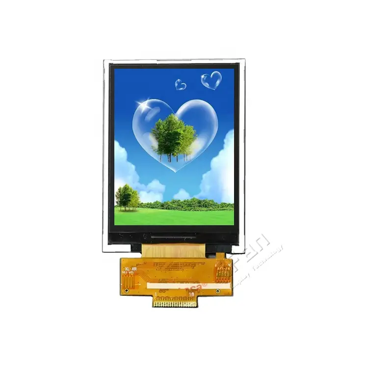 2.8 pollici personalizza modulo IPS TFT LCD Touch Screen / 240x320 QVGA Driver IC ST7789V interfaccia MCU RGB