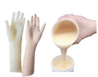 Doigt Prothétique en Silicone Liquide Platine Médical, Réaliste, Artificiel