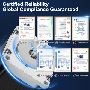 Motor paso a paso RB <span class=keywords><strong>NEMA</strong></span> <span class=keywords><strong>23</strong></span> DE <span class=keywords><strong>12V</strong></span> y 5mm con caja de engranajes helicoidales para Motor de CC en Controlador de Motor paso a paso múltiple de CC HB 24V 48V - Product Image 6