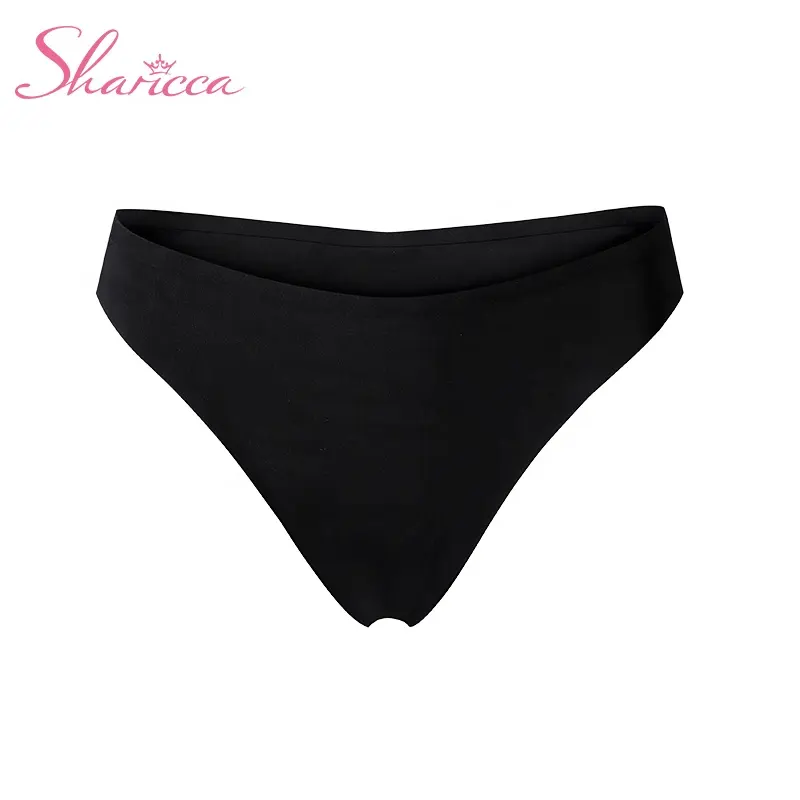 Sharicca EU Size High Cut Eco-friendly Recycled Nylon Cheeky Panties GRS Seamless Underwear Women's Panties