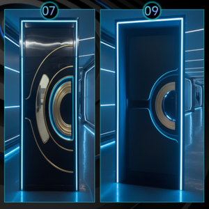 ประตูร้านคาราโอเกะ ประตูร้านคาราโอเกะสแตนเลส ประตูร้านคาราโอเกะไนท์คลับ ประตูร้านคาราโอเกะ ประตูไฟ ประตูร้องเพลง ประตูโซนาร์ ประตูคาราโอเกะ - Product Image 4