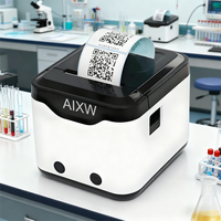 Impresora de Etiquetas Pequeña AIXW 40x30 30x20, Máquina de Impresión de Etiquetas de Precio, Impresora de Etiquetas Adhesivas en Rollo, Impresora de Escritorio USB