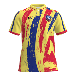 Completo Kit Abbigliamento Calcio in Poliestere: Maglie Casa e Trasferta con Stemma Personalizzato e Nomi Giocatori - Product Image 1