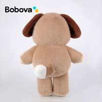 Peluche Bobova en coton PP lestée, motif Beagle, douce pour la peau, moelleuse, anti-stress, apaisante, vente en gros, décoration, souvenir