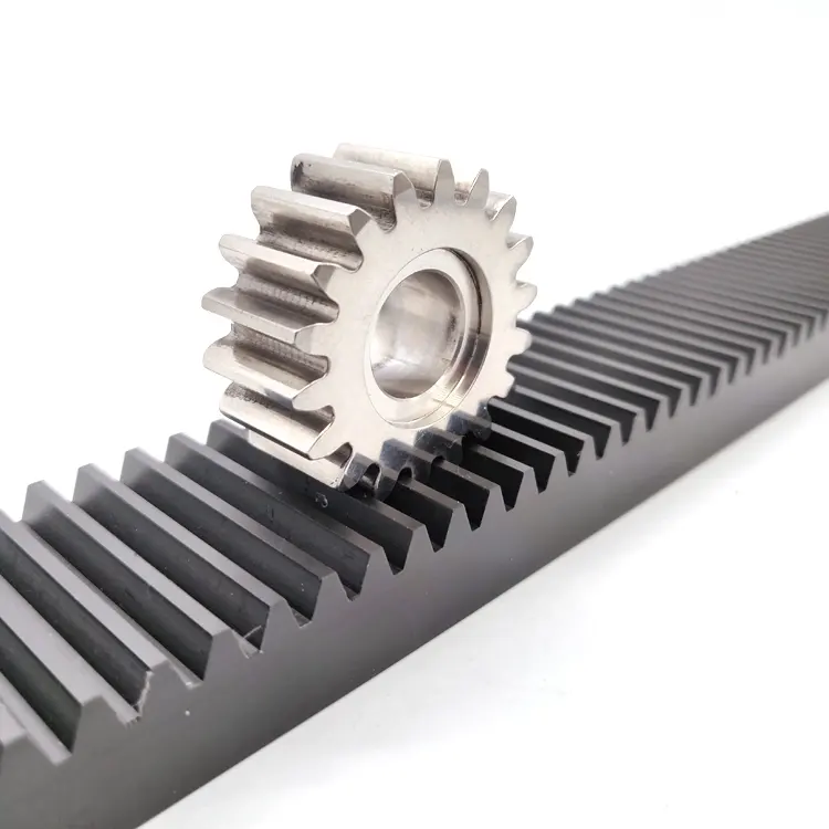 High Precision Customized CNC Steel M1 Spur worm Rectangular&Square Metric crown wheel and pinion gear Nylon Gear Rack